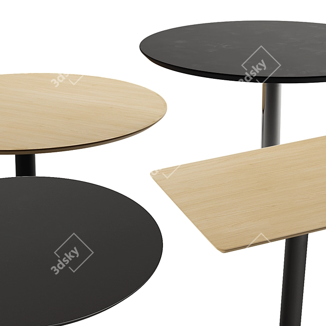 INCLASS NUME Collection | Restaurant Tables 3D model image 3