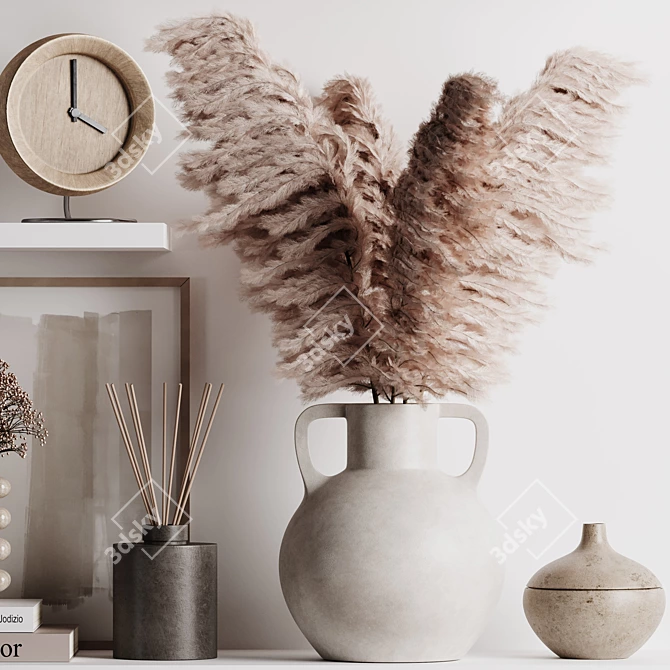 Modern Decor Set 2015 3D model image 2