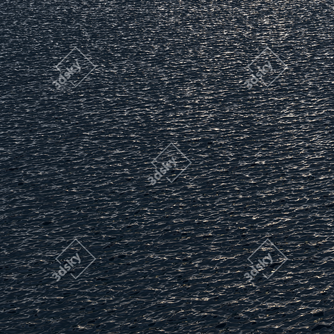 Seamless Ocean Texture Pack 3D model image 6