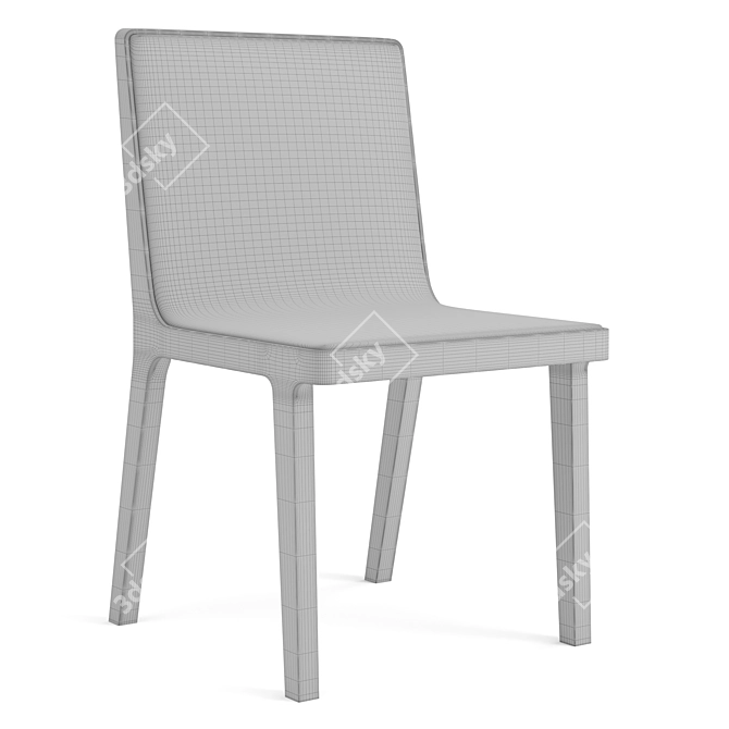 Emea Chair with Armrests, Alki 3D model image 6