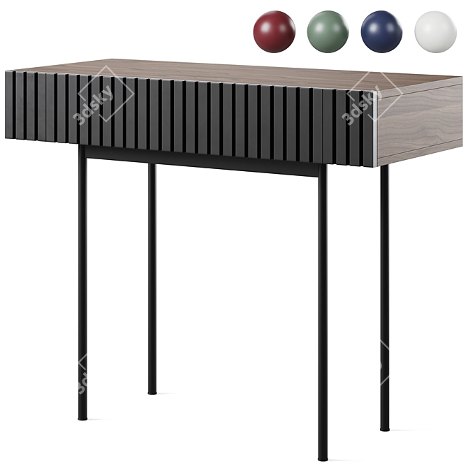Sleek Console by Mr.Hide 3D model image 1