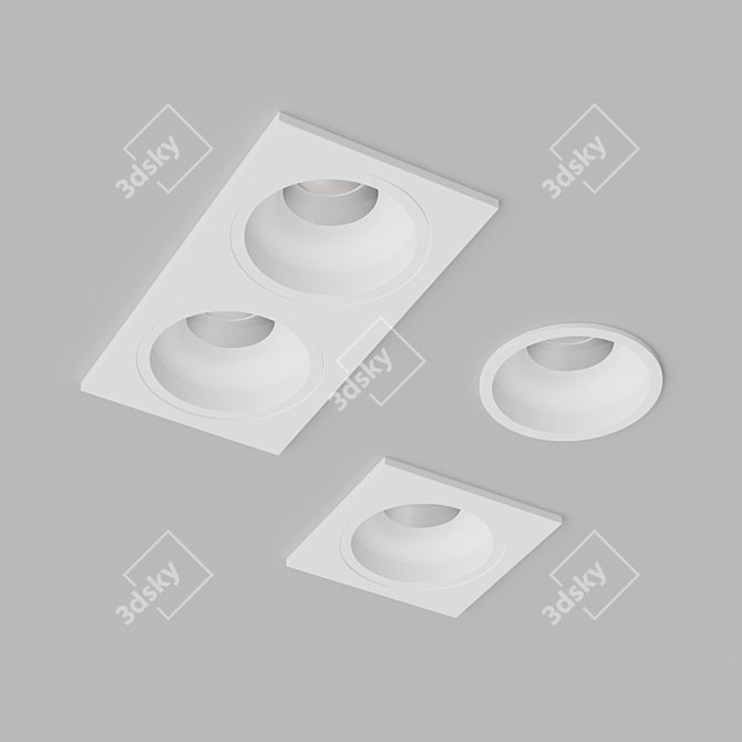 LevelSQ LEDron IP40 Protection 3D model image 2
