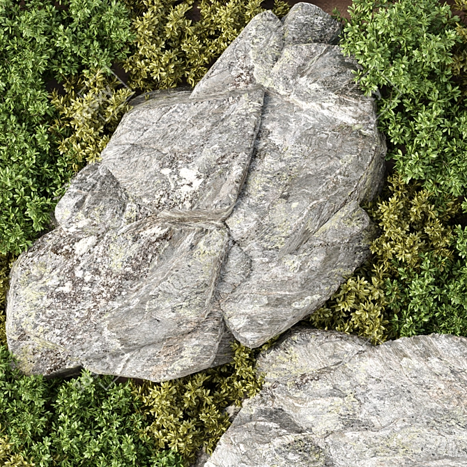 Vertical Rock Garden Vol 138 Model 3D model image 4