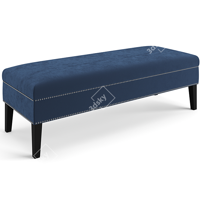 Modern Eichholtz Truman Bench 3D model image 6