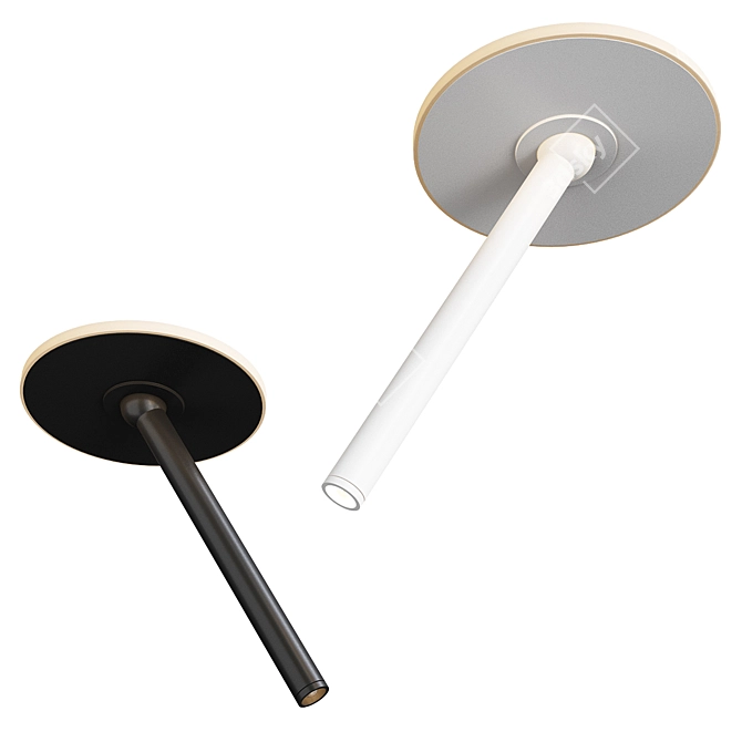  Sleek Modern Design Millimeters Lamp 3D model image 1
