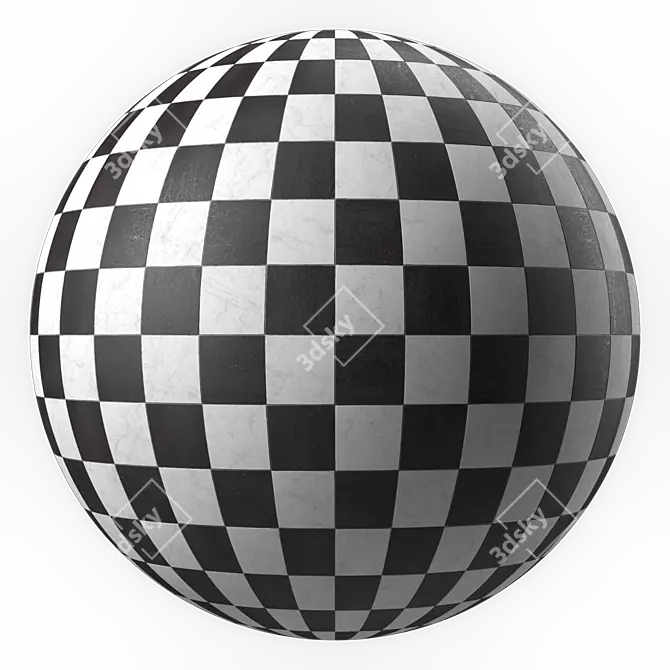 Luxury Marble 4k Tile Set 3D model image 4