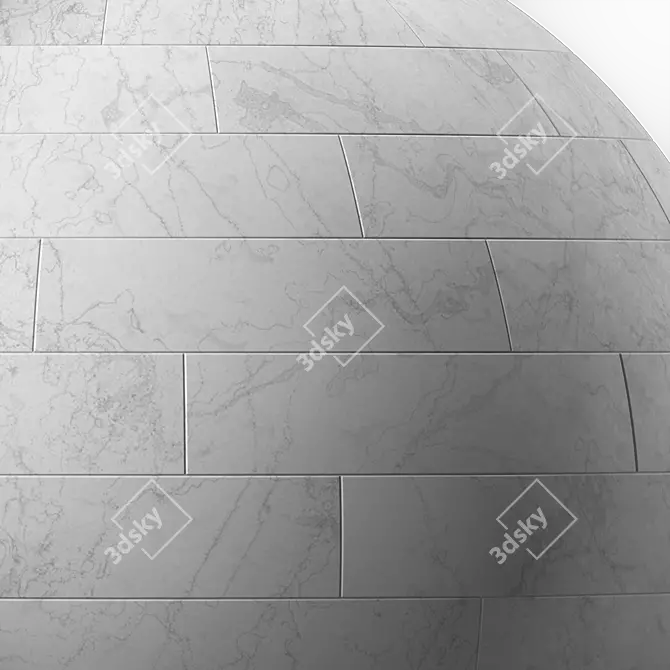 Marble Tile 4k 3Ds Max 3D model image 4