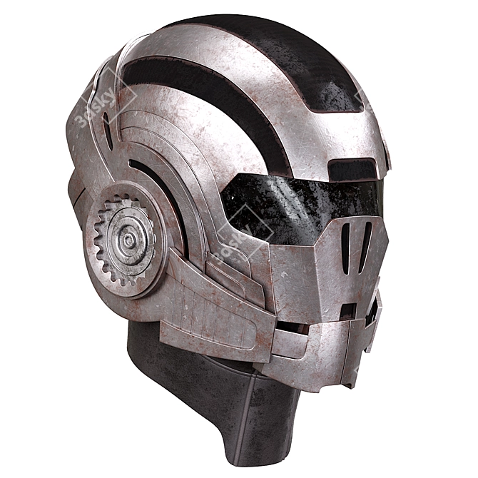 N7 Helmet Unboxed from Russia 3D model image 2