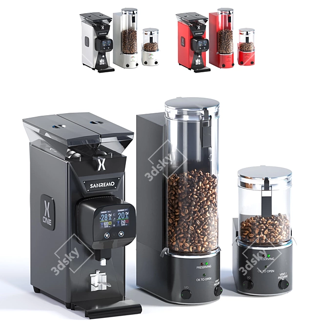 Sanremo X-One Coffee Setup 3D model image 1