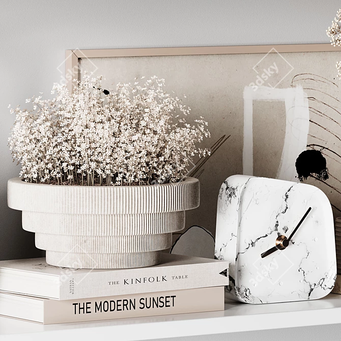 Elegant Decorative Set 2015 3D model image 3