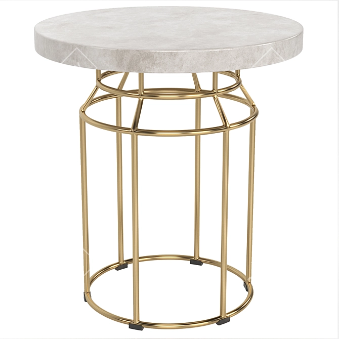 Mason II Light Coffee Table 3D model image 1