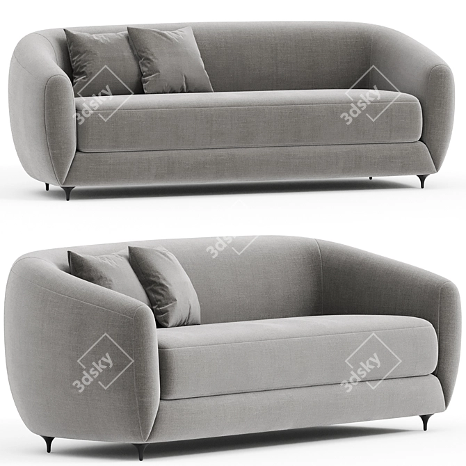 Elegant Antwerp Sofa for You 3D model image 1