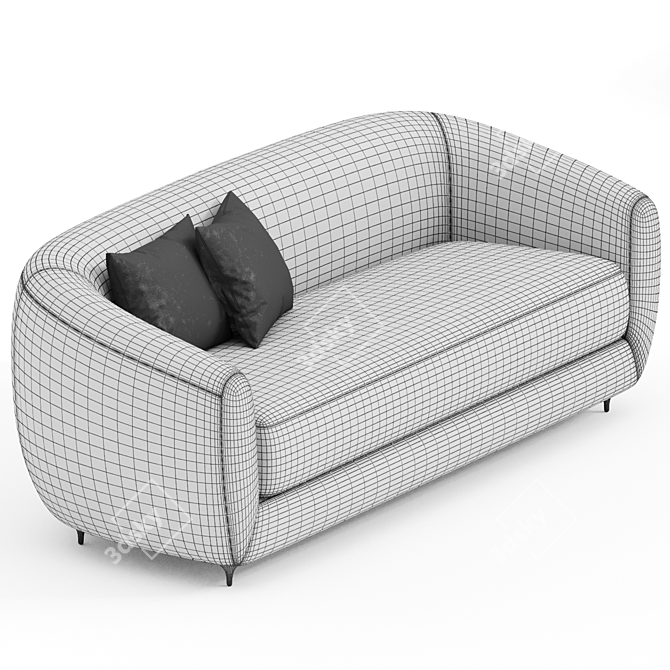 Elegant Antwerp Sofa for You 3D model image 3