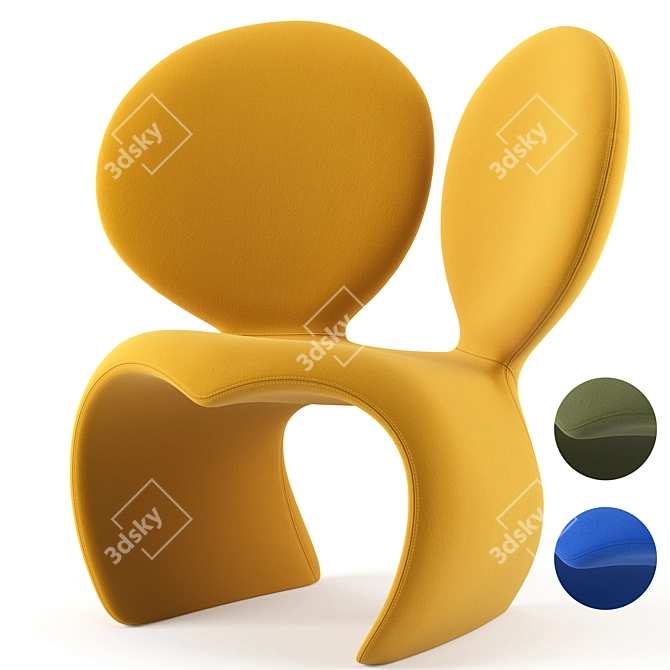 Modern Mouse Armchair for 3D 3D model image 1