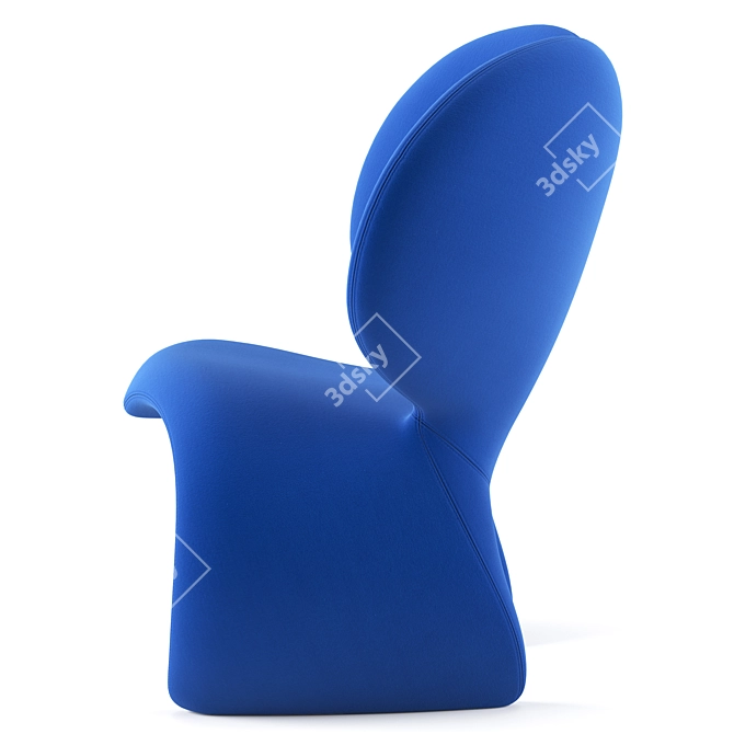 Modern Mouse Armchair for 3D 3D model image 4