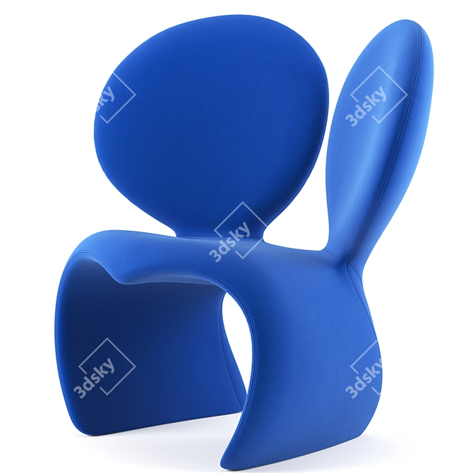 Modern Mouse Armchair for 3D 3D model image 6