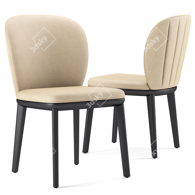 Modern Italian Chrishell Chair, 3D Model 3D model image 1