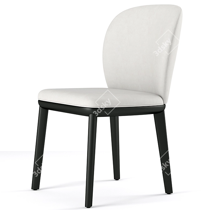 Modern Italian Chrishell Chair, 3D Model 3D model image 5