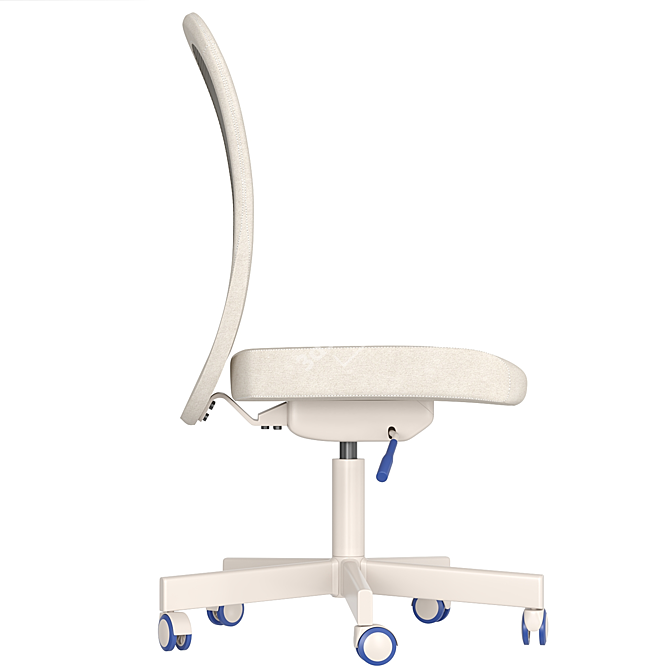 IKEA FLINTAN Office Chair, Ergonomic 3D model image 2