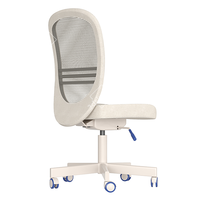 IKEA FLINTAN Office Chair, Ergonomic 3D model image 3