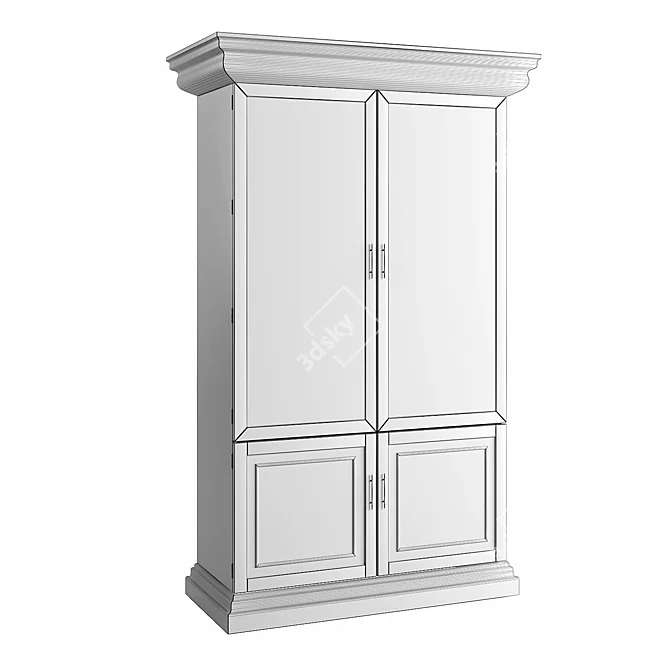 El Matador Curio Display Cabinet 3D model image 2