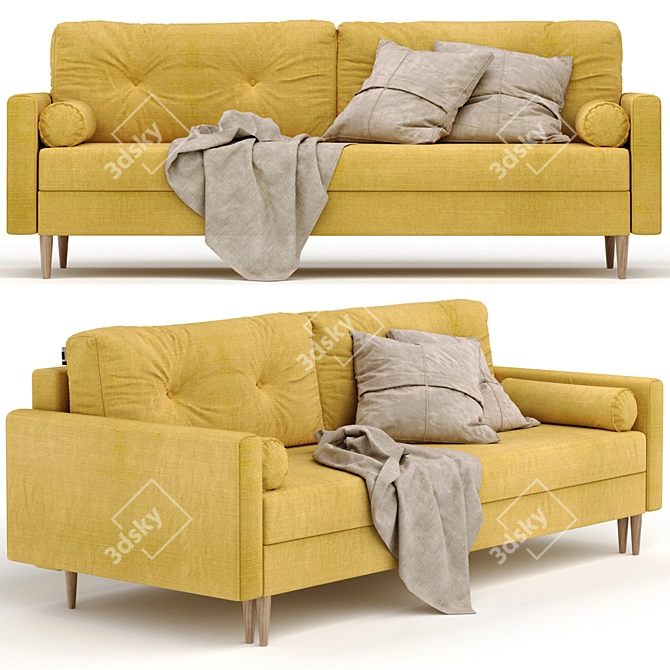 Numo Sofa by divan.ru 3D model image 2