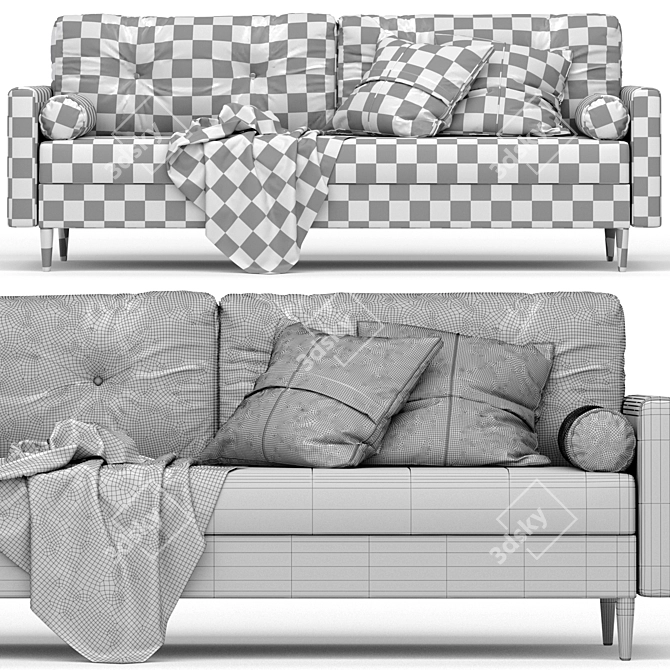 Numo Sofa by divan.ru 3D model image 6