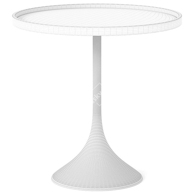La Luna Coffee Table - Modern Square Design 3D model image 5