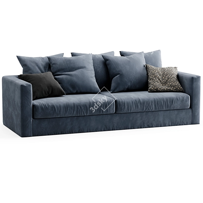 Contemporary Sketch Sloopy Sofa 2015 3D model image 2