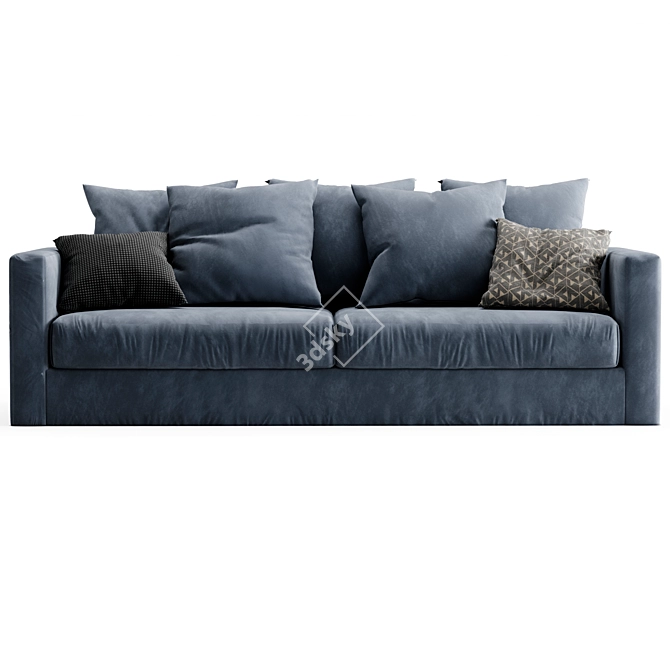 Contemporary Sketch Sloopy Sofa 2015 3D model image 3