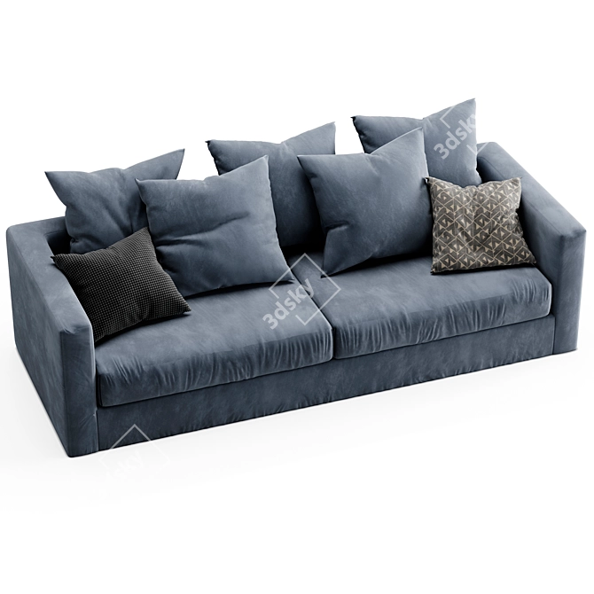 Contemporary Sketch Sloopy Sofa 2015 3D model image 4