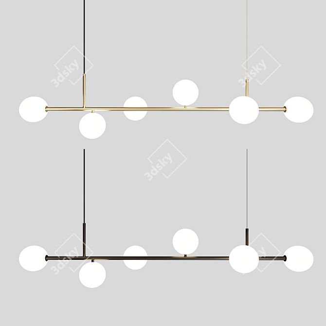 Centrsvet SHARM STICK H6 Pendant 3D model image 2