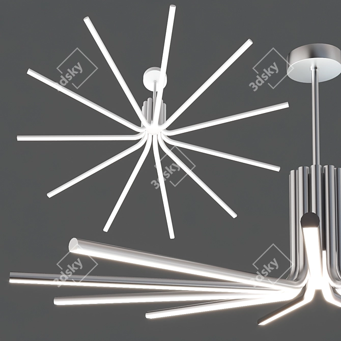 Modern LED Pendant Lamp by Artemide 3D model image 2