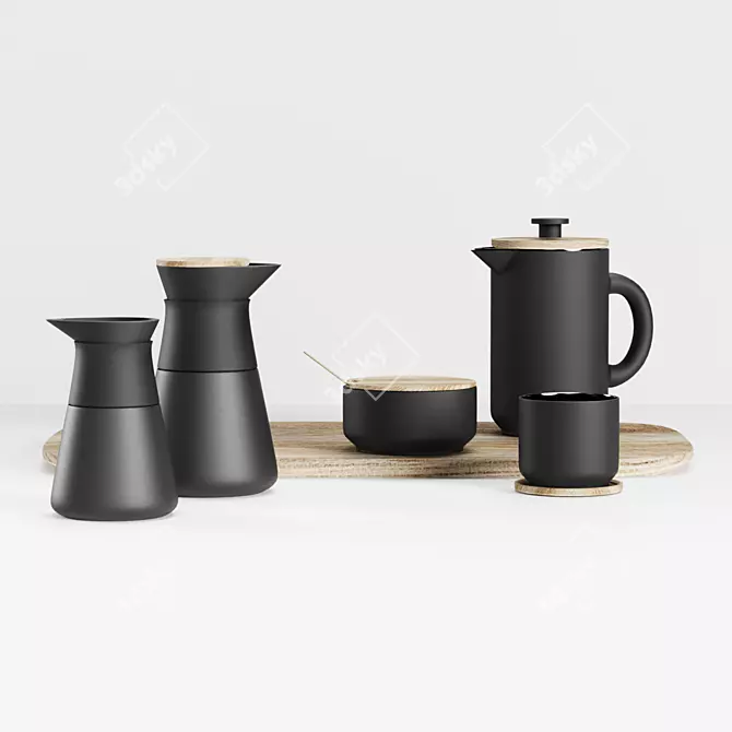 Sleek Stelton Set 2018 Edition 3D model image 2