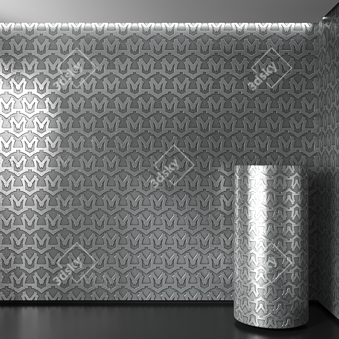 Metallic Texture Pack 4K 3D model image 1