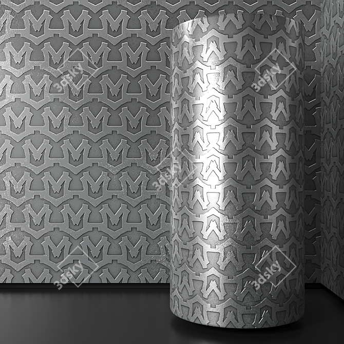 Metallic Texture Pack 4K 3D model image 2