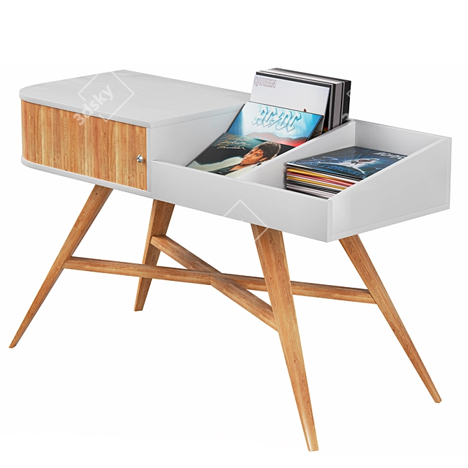 HRDL Vinyl Table: 3D Model 3D model image 10