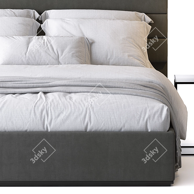 VIVALDI CORELLI Bed Set 206x186cm 3D model image 4