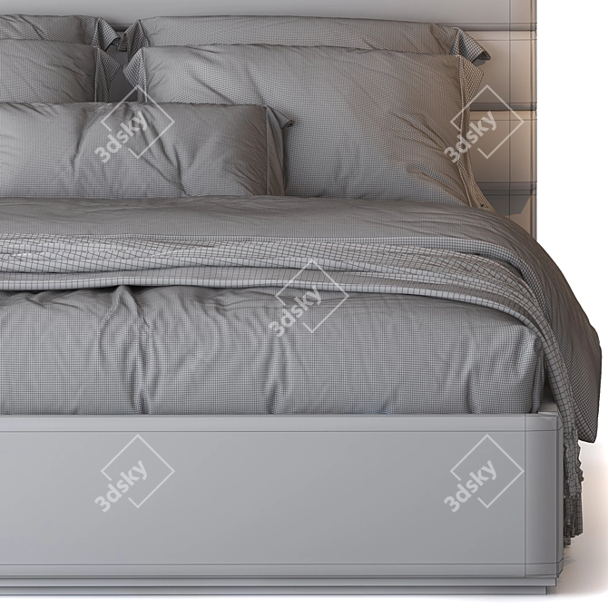 VIVALDI CORELLI Bed Set 206x186cm 3D model image 7