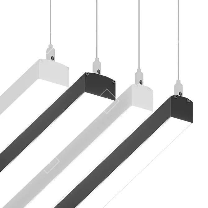 White Wings Light Profiles 3D model image 2