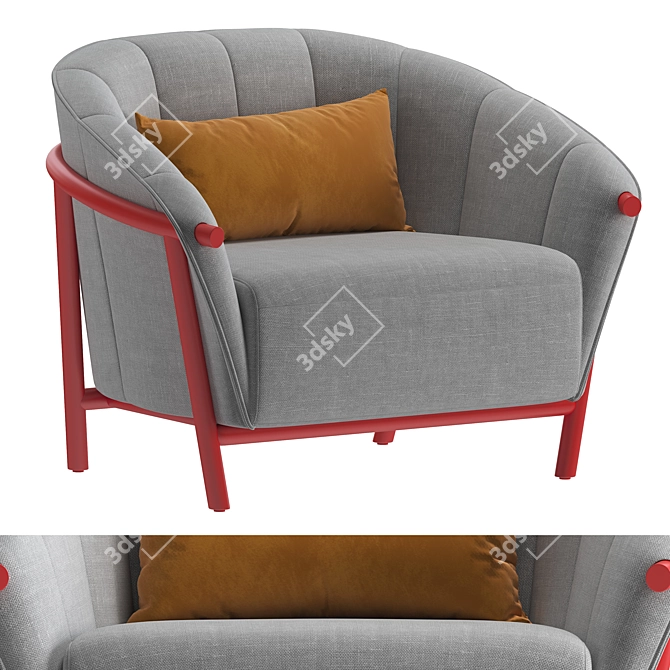 Yas Living Room Collection 3D model image 1