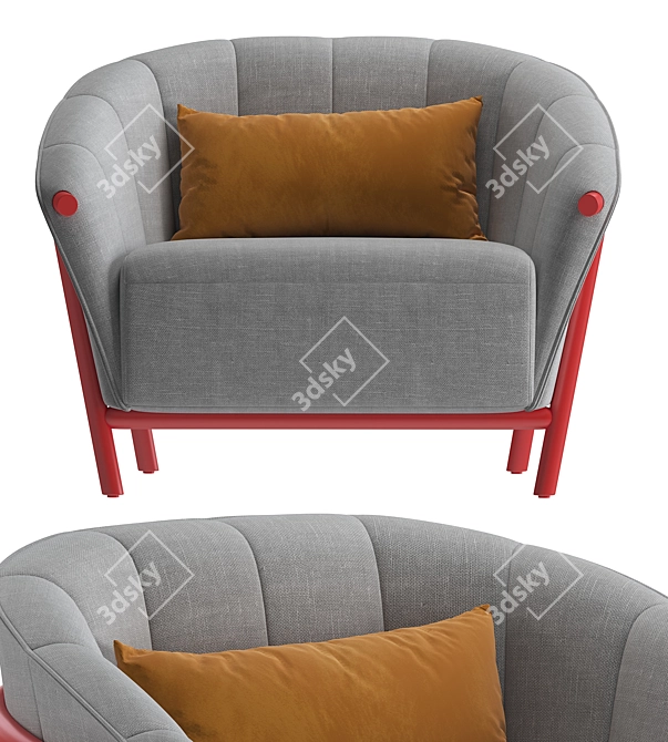 Yas Living Room Collection 3D model image 2