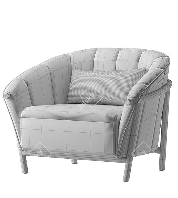 Yas Living Room Collection 3D model image 5