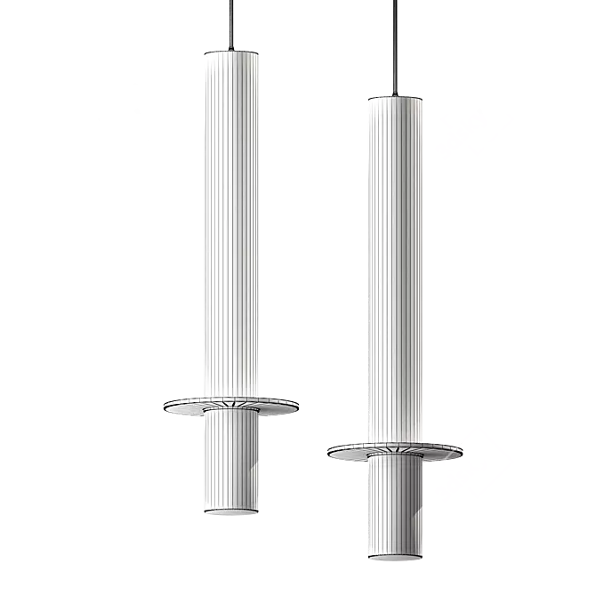 Milosh Tendence Pendant Light 3D model image 2