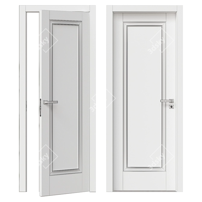 ProfilDoors U 2.35U Internal Door 3D model image 3