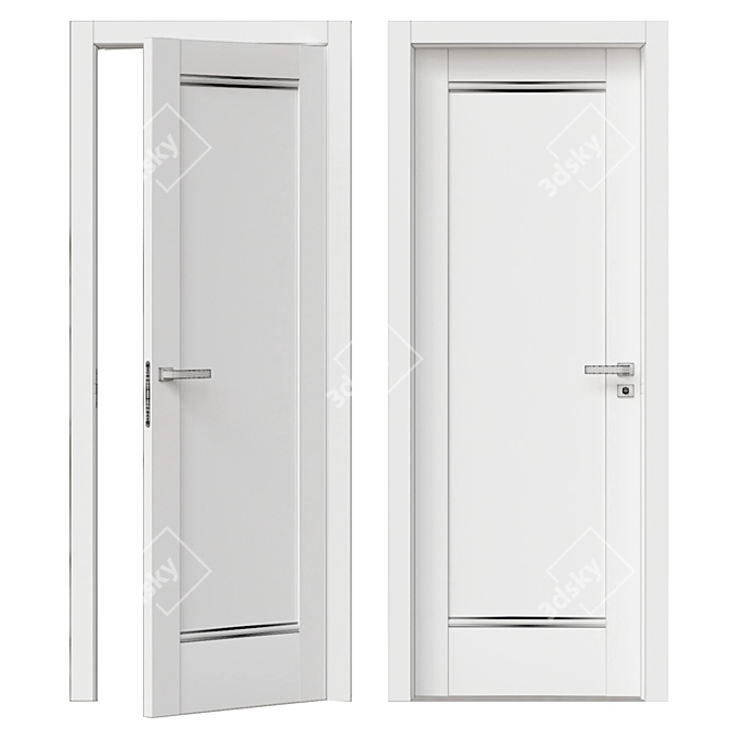 ProfilDoors Interсonnector Door 106U 3D model image 3