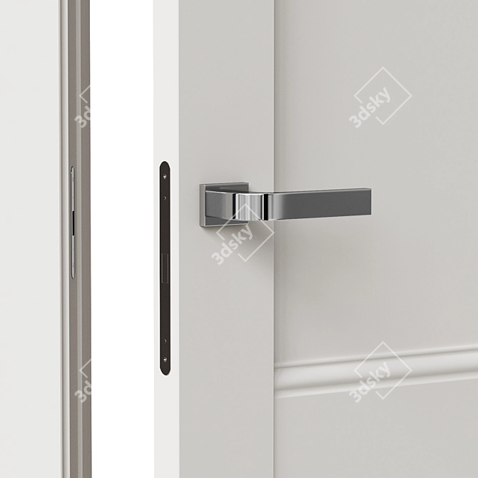 ProfilDoors U 108U Interior Door 3D model image 2