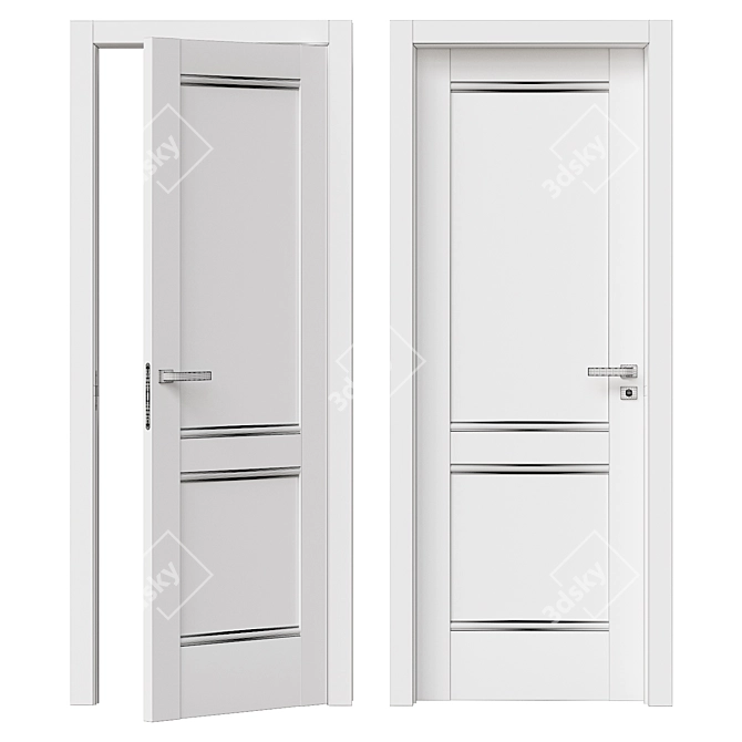 ProfilDoors U 108U Interior Door 3D model image 3