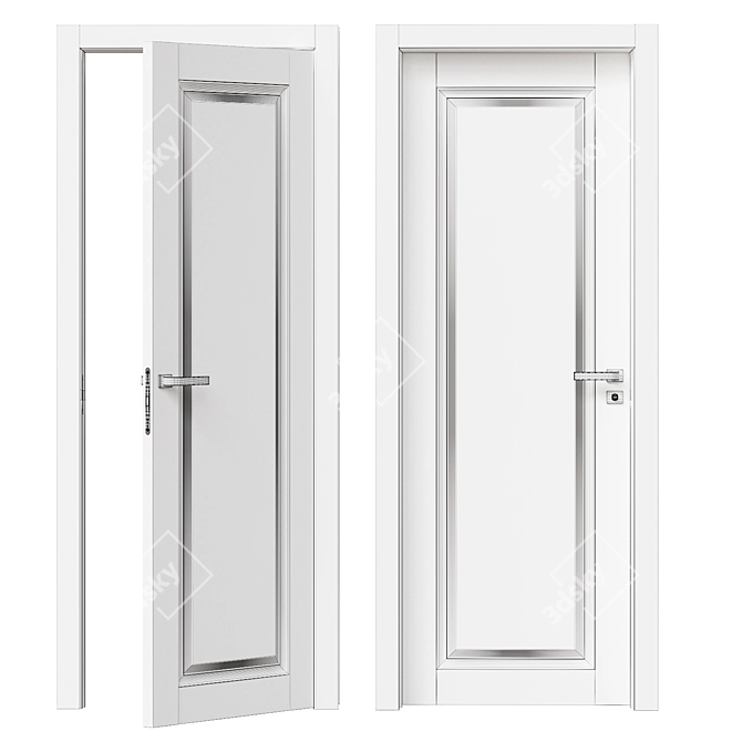 ProfilDoors Interior Door U Series 3D model image 3