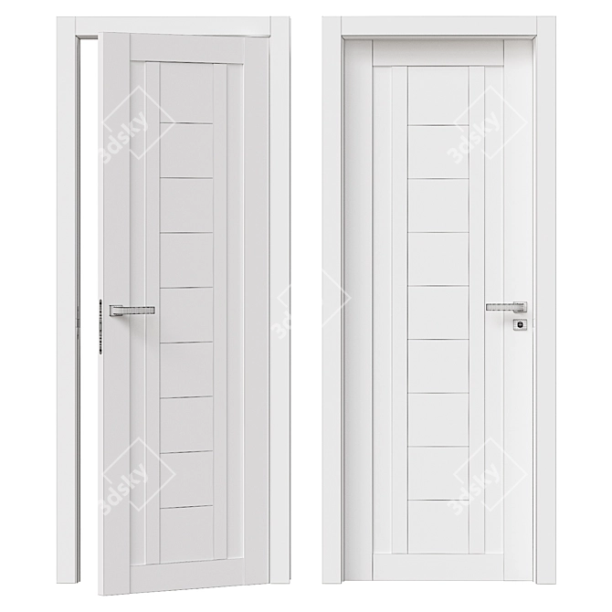 ProfilDoors L Model 15L Interior Door 3D model image 3